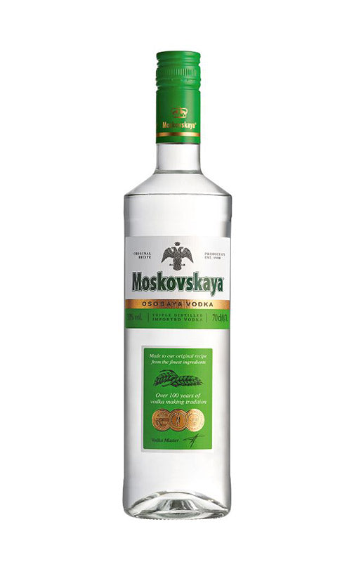 Vodka Moskovskaya - En Copa de Balón